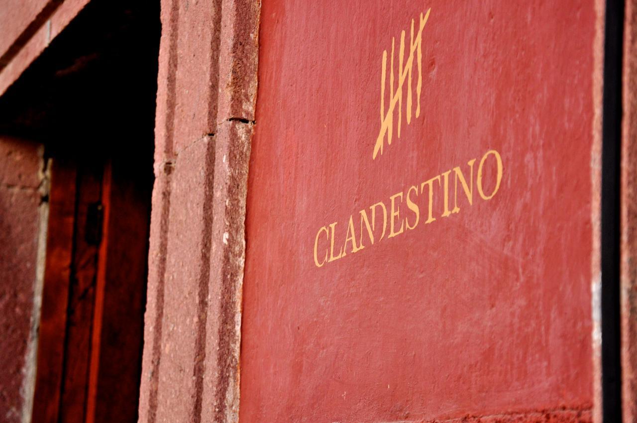 Clandestino Hotel Recreo - Adults Only Альенде Экстерьер фото